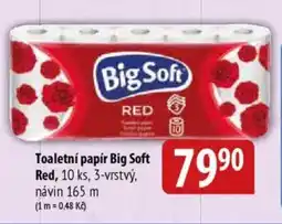 Bala Toaletní papír Big Soft Red nabídka