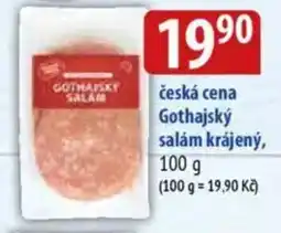 Bala Česká cena Gothajský salám krájený nabídka