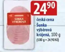 Bala Česká cena Šunka výběrová krájená nabídka