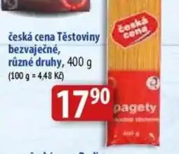 Bala Česká cena Těstoviny bezvaječné nabídka
