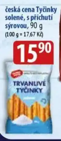 Bala Česká cena Tyčinky solené, s příchutí sýrovou nabídka