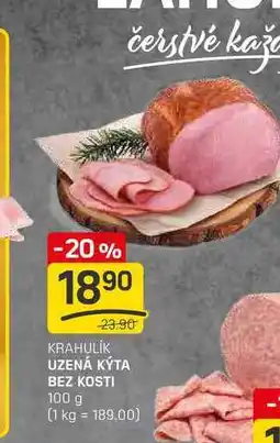 Flop UZENÁ KÝTA BEZ KOSTI 100g nabídka