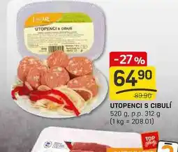 Flop UTOPENCI S CIBULÍ 520 g. p.p. 312 g nabídka