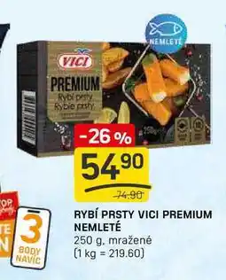 Flop RYBÍ PRSTY VICI PREMIUM NEMLETÉ 250 g nabídka