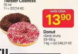 Hruška Donut různé druhy 55-56 g nabídka