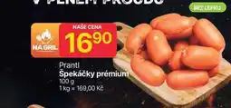 Hruška Prantl Špekáčky prémium 100 g nabídka