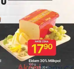 Hruška Milkpol Eidam 30% 100 g nabídka