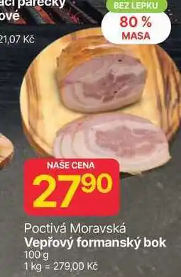Hruška Poctivá Moravská Vepřový formanský bok 100 g nabídka