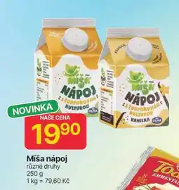 Hruška Míša nápoj různé druhy 250 g nabídka