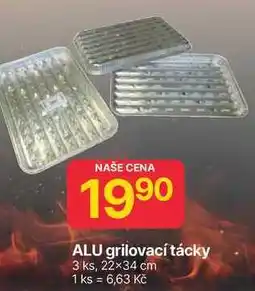 Hruška ALU grilovací tácky 3 ks, 22×34 cm nabídka