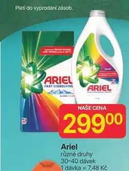 Hruška Ariel různé druhy 30-40 dávek nabídka
