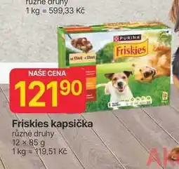 Hruška Friskies kapsička různé druhy 12 × 85 g nabídka