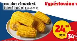 Penny Market KUKUŘICE PŘEDVAŘENÁ balená, 400 g nabídka