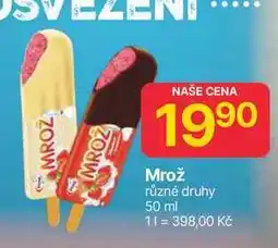 Hruška Prima Mrož 50ml, vybrané druhy nabídka