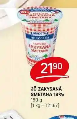Flop JČ ZAKYSANÁ SMETANA 18% 180 g nabídka
