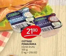 Flop COTTAGE POMAZÁNKA různé druhy 100g nabídka