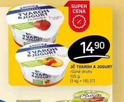 Flop JČ TVAROH A JOGURT různé druhy 135 g nabídka