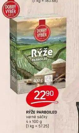 Flop RÝŽE PARBOILED varné sáčky 4 x 100g nabídka