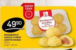 Flop BRAMBOROVÝ KNEDLÍK PLNĚNÝ UZENÝM MASEM 330 g nabídka