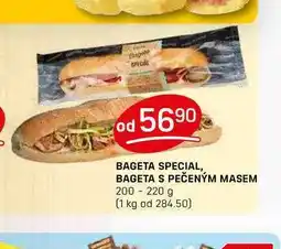 Flop BAGETA SPECIAL, BAGETA S PEČENÝM MASEM 200-220 g nabídka