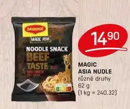 Flop MAGIC ASIA NUDLE různé druhy 62 g nabídka