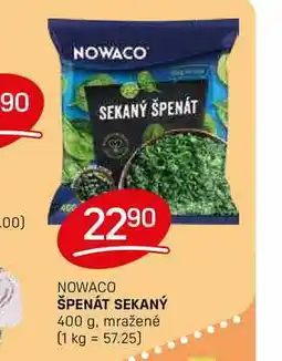 Flop NOWACO ŠPENÁT SEKANÝ 400 g nabídka