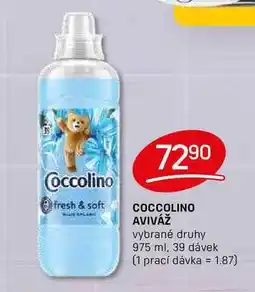 Flop COCCOLINO AVIVÁŽ vybrané druhy 975 ml, 39 dávek nabídka