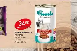 Flop PAMLS KONZERVA PRO PSY různé druhy 1240g nabídka