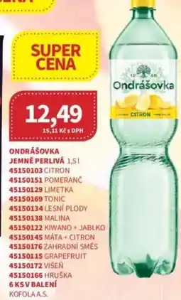 Kubík potraviny Ondrášovka nabídka