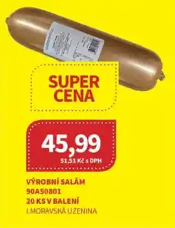 Kubík potraviny Výrobní salám nabídka