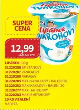 Kubík potraviny MADETA Lipánek nabídka