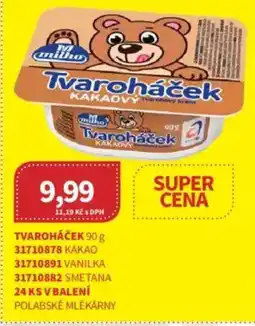 Kubík potraviny Tvaroháček nabídka