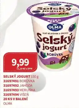 Kubík potraviny Olma Selský jogurt nabídka