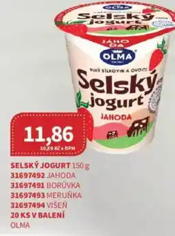 Kubík potraviny OLMA Selský jogurt nabídka