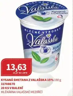 Kubík potraviny Kysaná smetana z valašska 15% nabídka