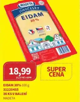 Kubík potraviny Madeta Eidam 30% nabídka
