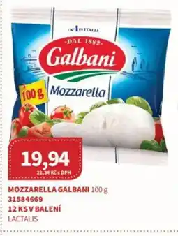 Kubík potraviny Mozzarella galbani nabídka