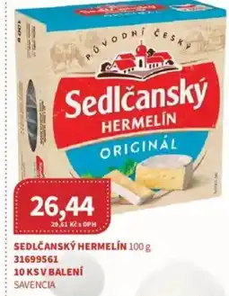 Kubík potraviny Sedlčanský hermelín nabídka