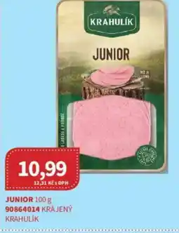 Kubík potraviny KRAHULIK Junior nabídka