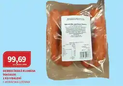 Kubík potraviny Debrecínská klobása nabídka