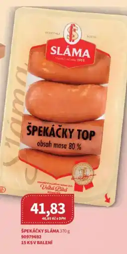 Kubík potraviny Špekáčky sláma nabídka
