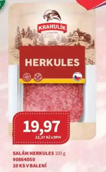 Kubík potraviny KRAHULIK Salam herkules nabídka