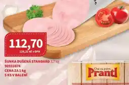 Kubík potraviny Šunka dušená standard nabídka