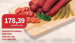 Kubík potraviny Uherská klobása nabídka