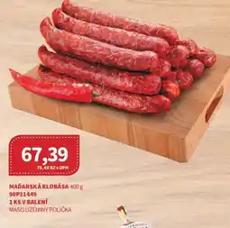Kubík potraviny Maďarská klobása nabídka