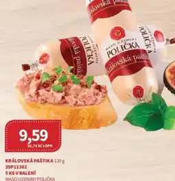 Kubík potraviny Královská paštika nabídka