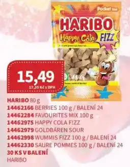 Kubík potraviny Haribo nabídka