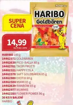 Kubík potraviny Haribo nabídka