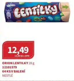 Kubík potraviny Orion lentilky nabídka