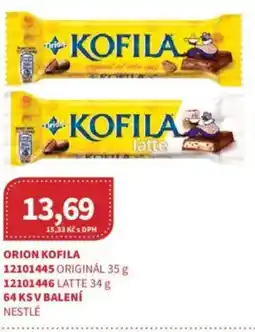 Kubík potraviny Orion kofila nabídka